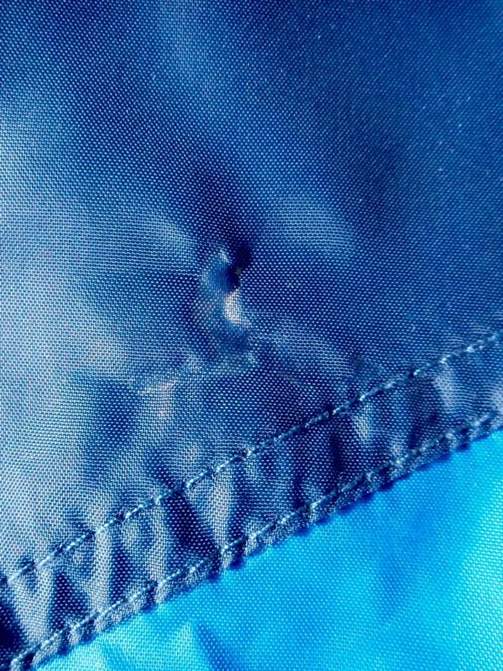 VTG 80s 90s NIKE Mens XL Blue Full Zip Track Jacket Windbreaker Swoosh Mesh Vent